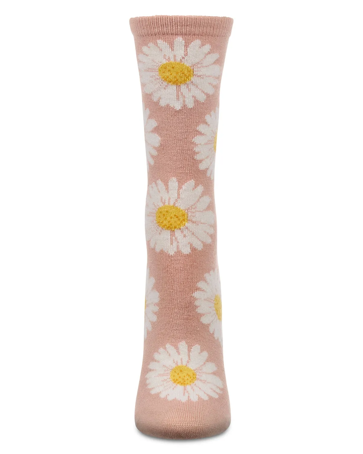 Women's Daisies Cashmere Crew Socks sold by MeMoi product image thumbnail 2