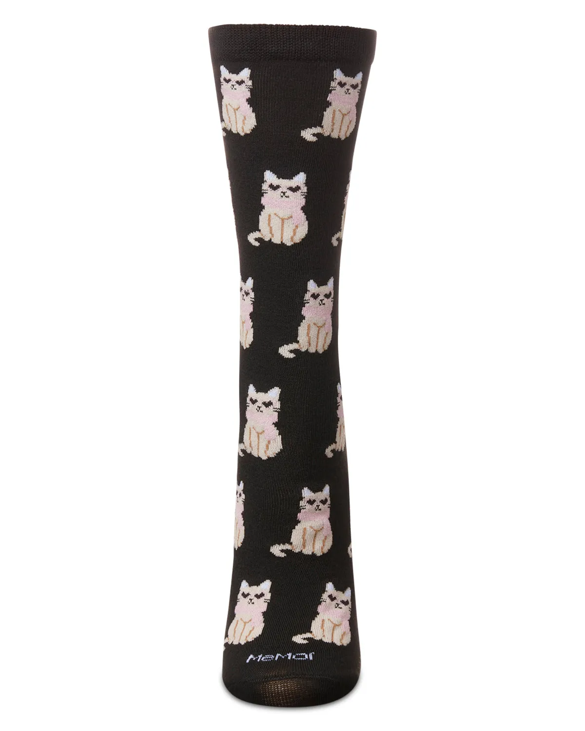 Women's "Always Be Furbulous" Cat-Themed Novelty Crew Socks sold by MeMoi product image thumbnail 3