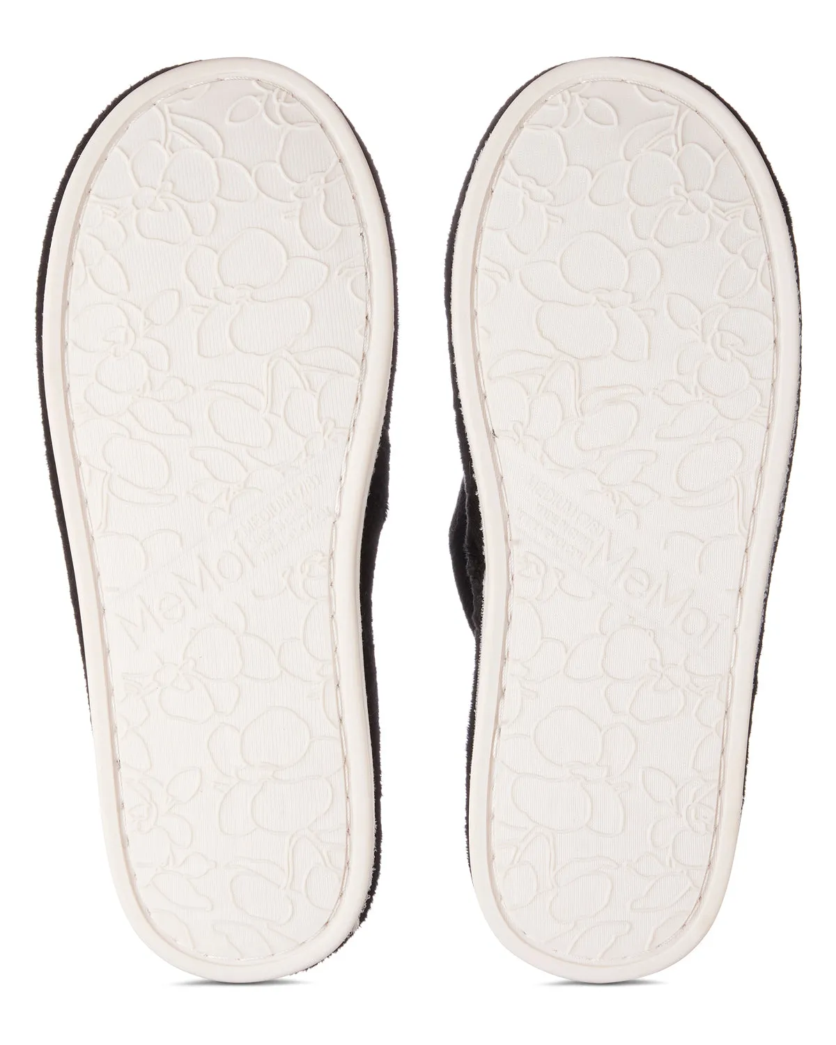 Women's Bow Plush Memory Foam Slippers sold by MeMoi product image thumbnail 3