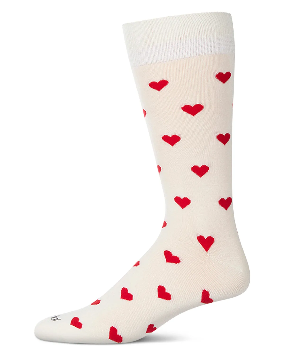 Men's Hearts Rayon From Bamboo Crew Socks sold by MeMoi product image thumbnail 4