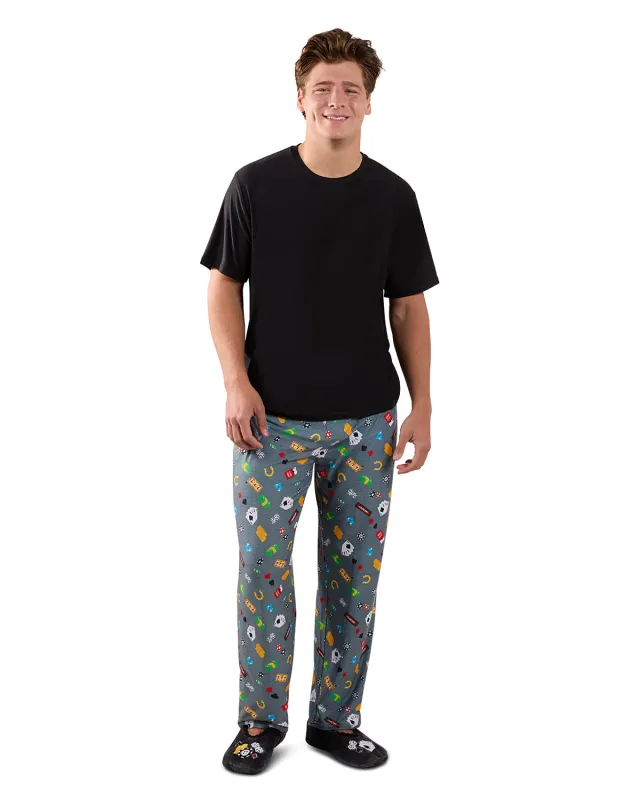 Men's Deal Me In Two Piece PJ Set In A Bag sold by MeMoi