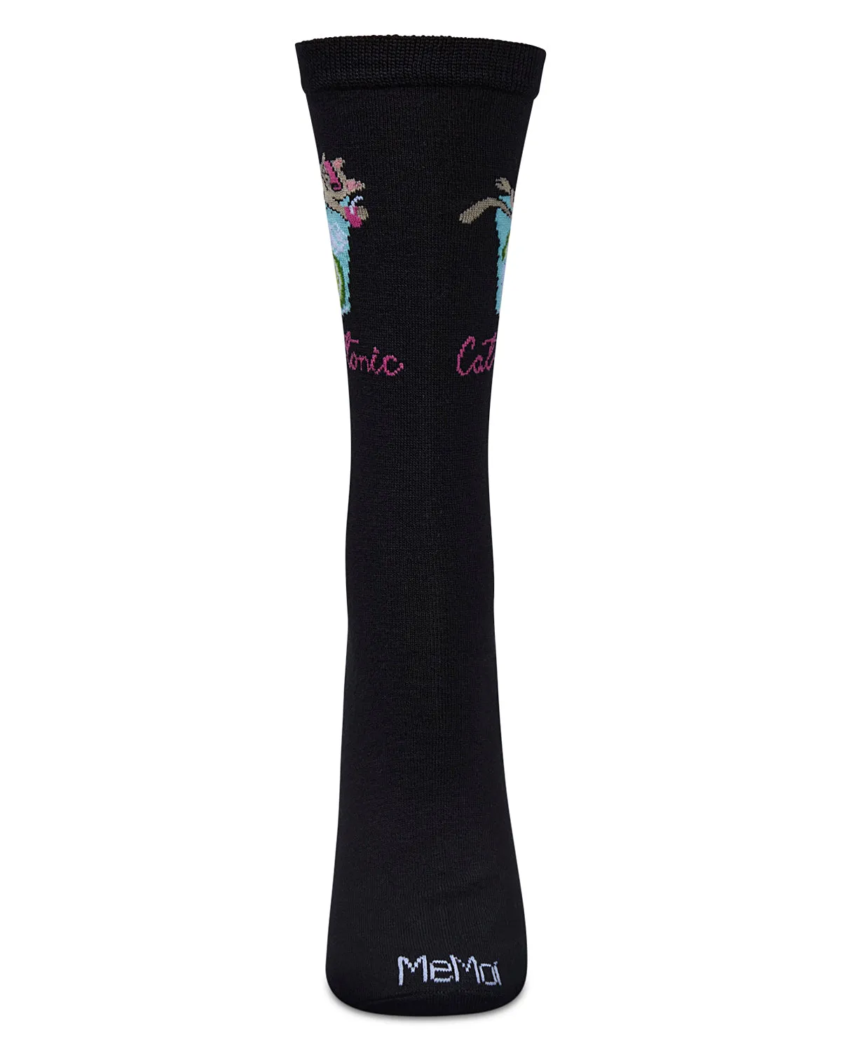 Women's Cat-a-Tonic Rayon From Bamboo Crew Socks sold by MeMoi product image thumbnail 2