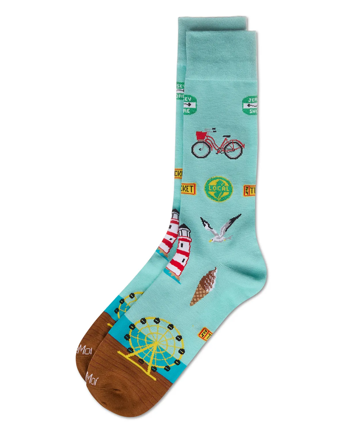 Men's New Jersey Rayon From Bamboo Crew Socks sold by MeMoi product image thumbnail 3