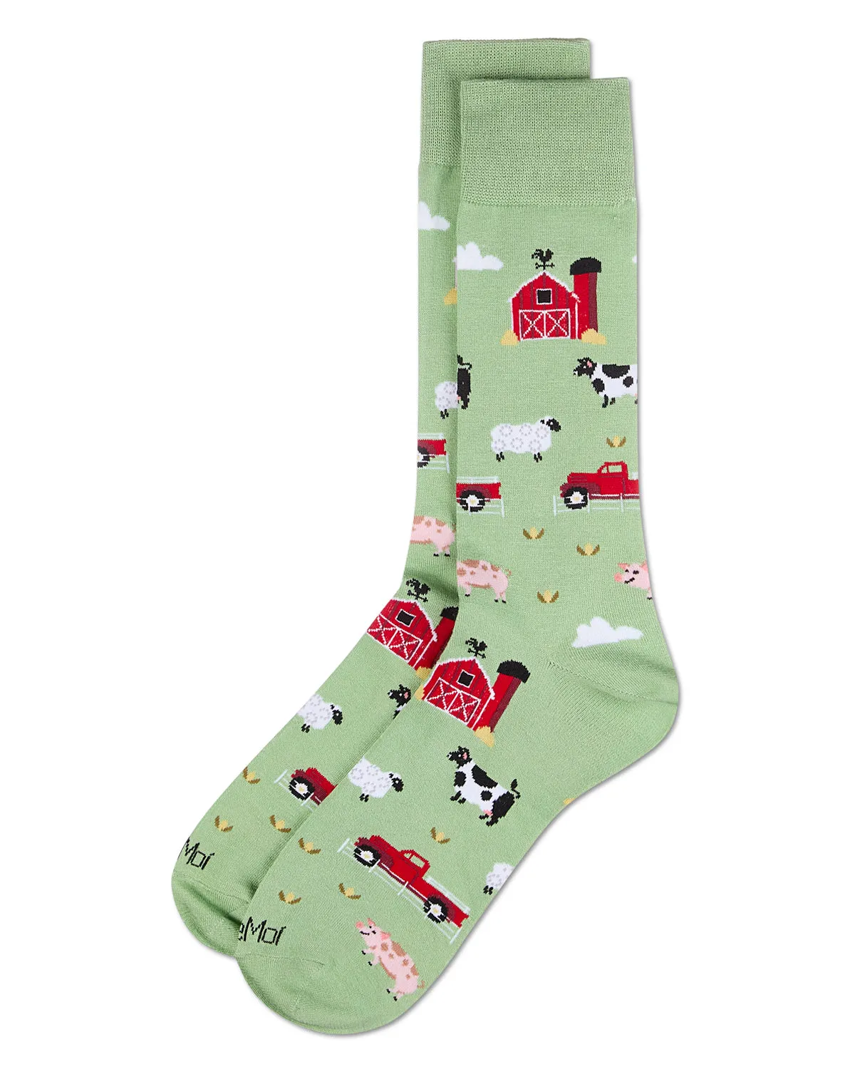 Men's Farmland Rayon From Bamboo Crew Socks sold by MeMoi product image thumbnail 3