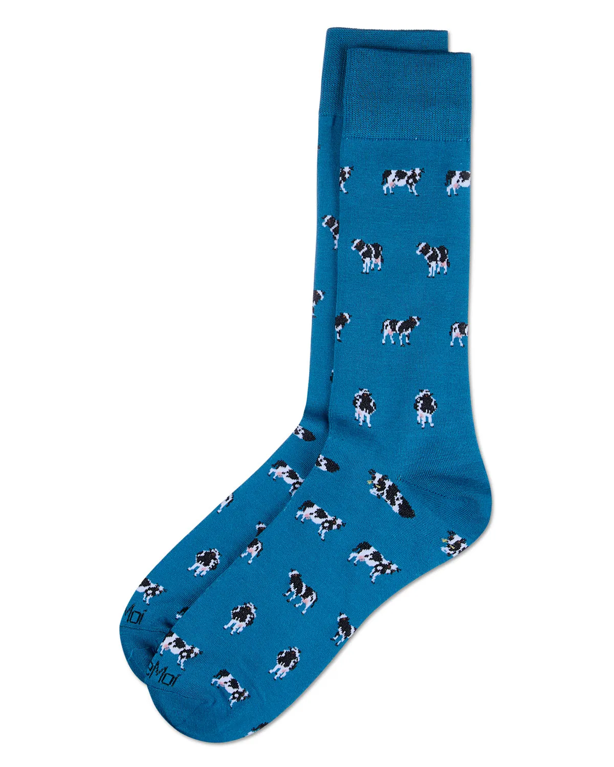 Men's Cows Rayon From Bamboo Crew Socks sold by MeMoi product image thumbnail 3
