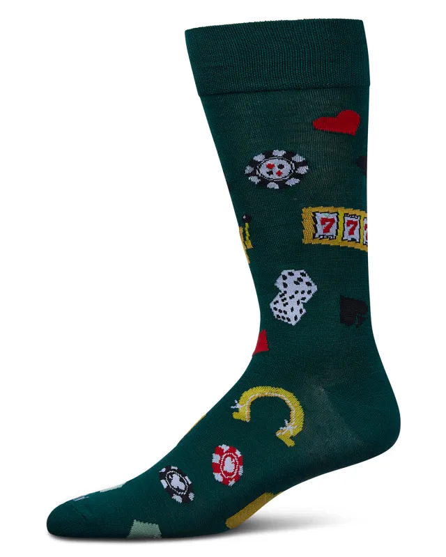 Men's Win Big Rayon From Bamboo Crew Socks sold by MeMoi