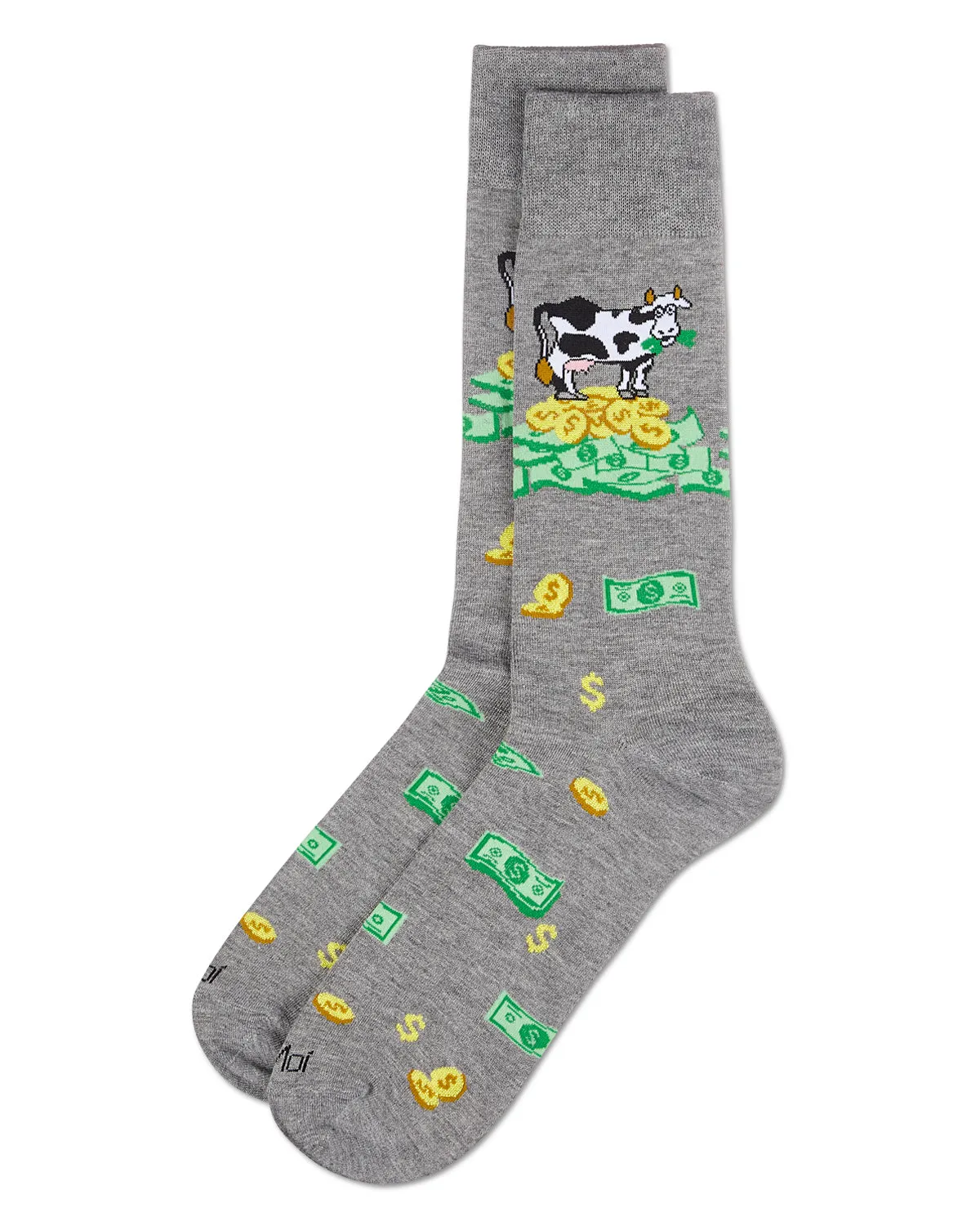 Men's Cash Cow Rayon From Bamboo Crew Socks sold by MeMoi product image thumbnail 3