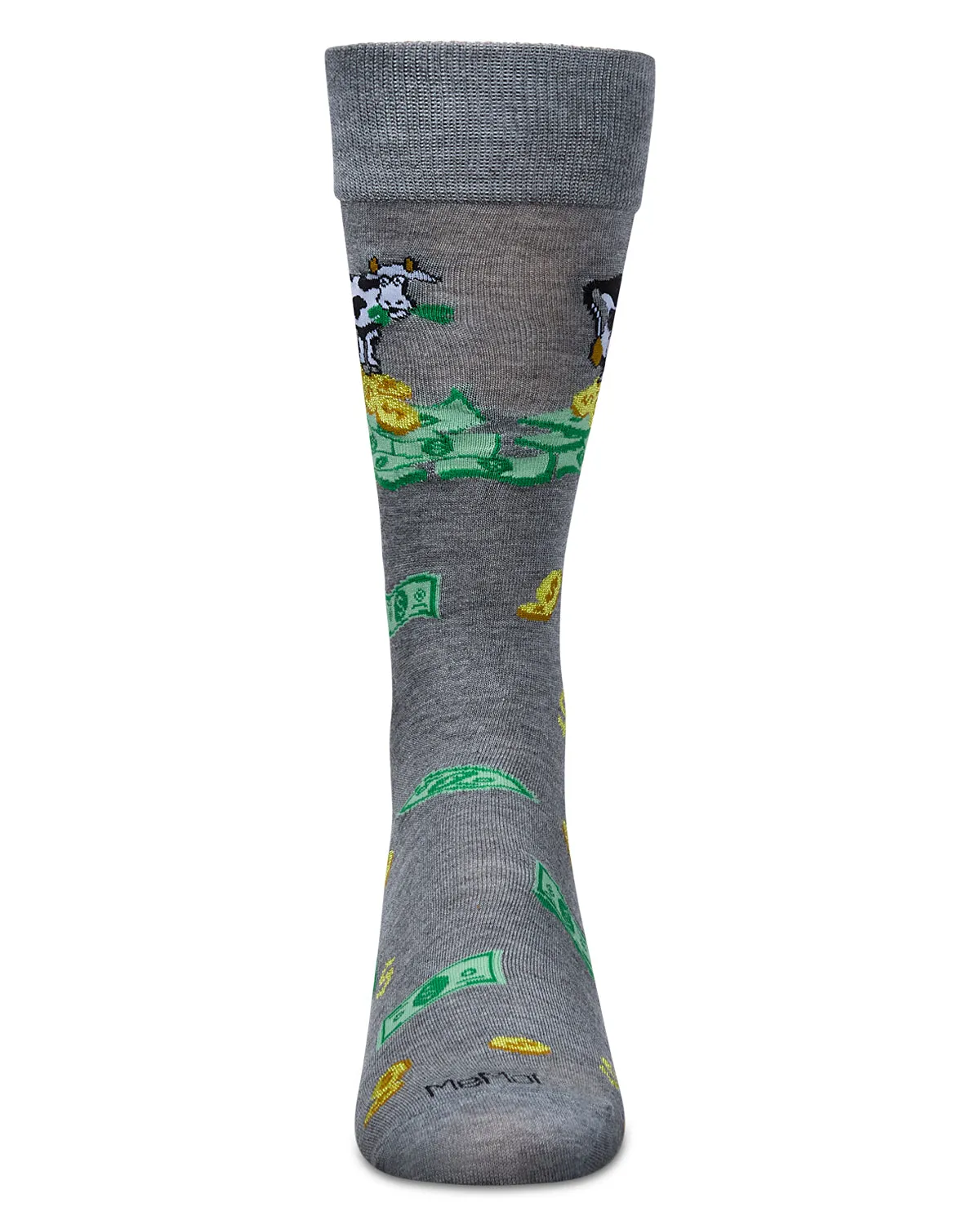 Men's Cash Cow Rayon From Bamboo Crew Socks sold by MeMoi product image thumbnail 2