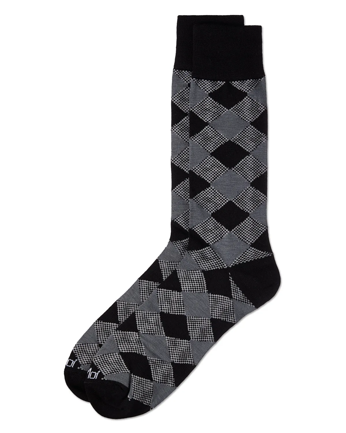 Men's Argyle Bamboo Dress Crew Socks sold by MeMoi product image thumbnail 5