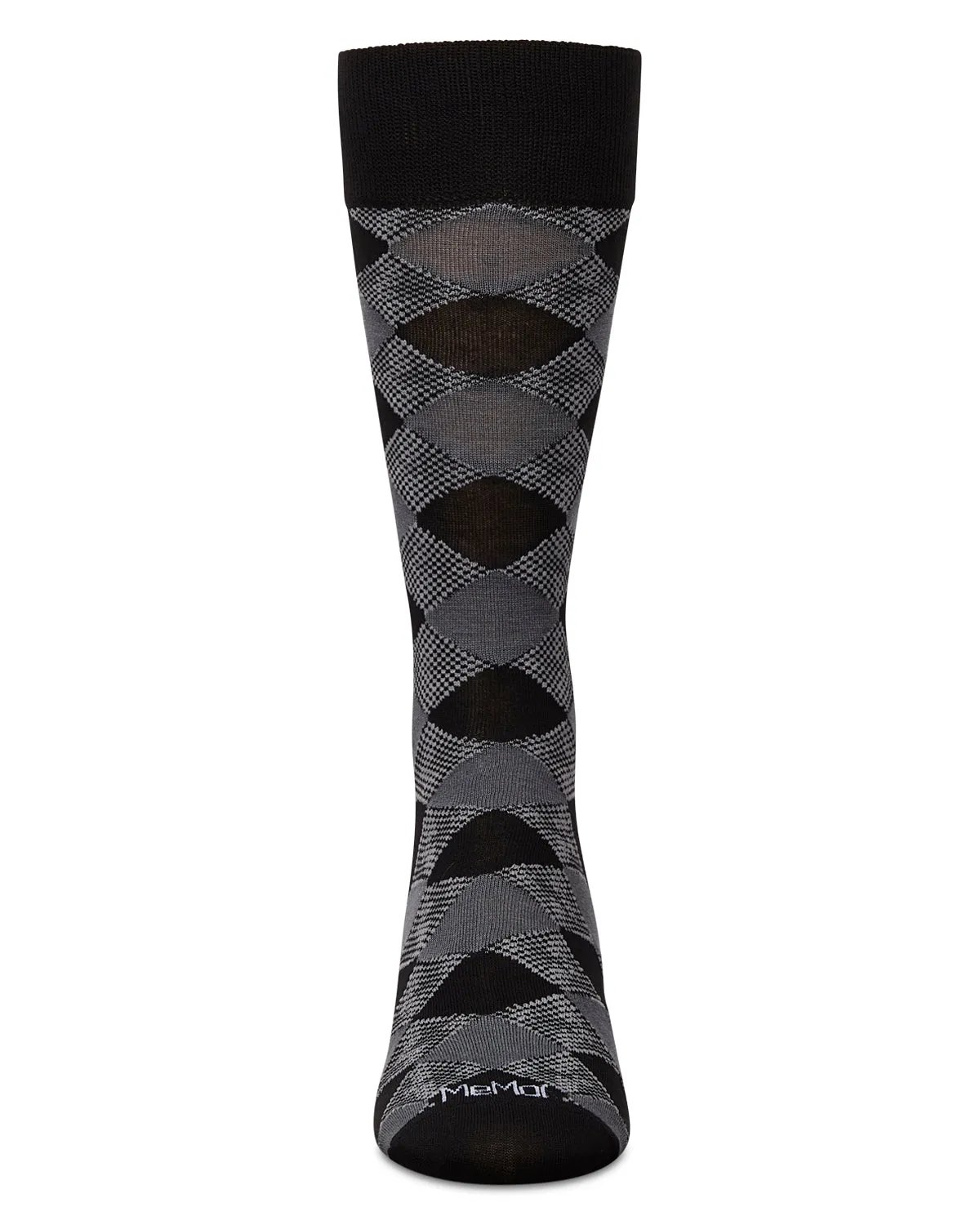 Men's Argyle Bamboo Dress Crew Socks sold by MeMoi product image thumbnail 4