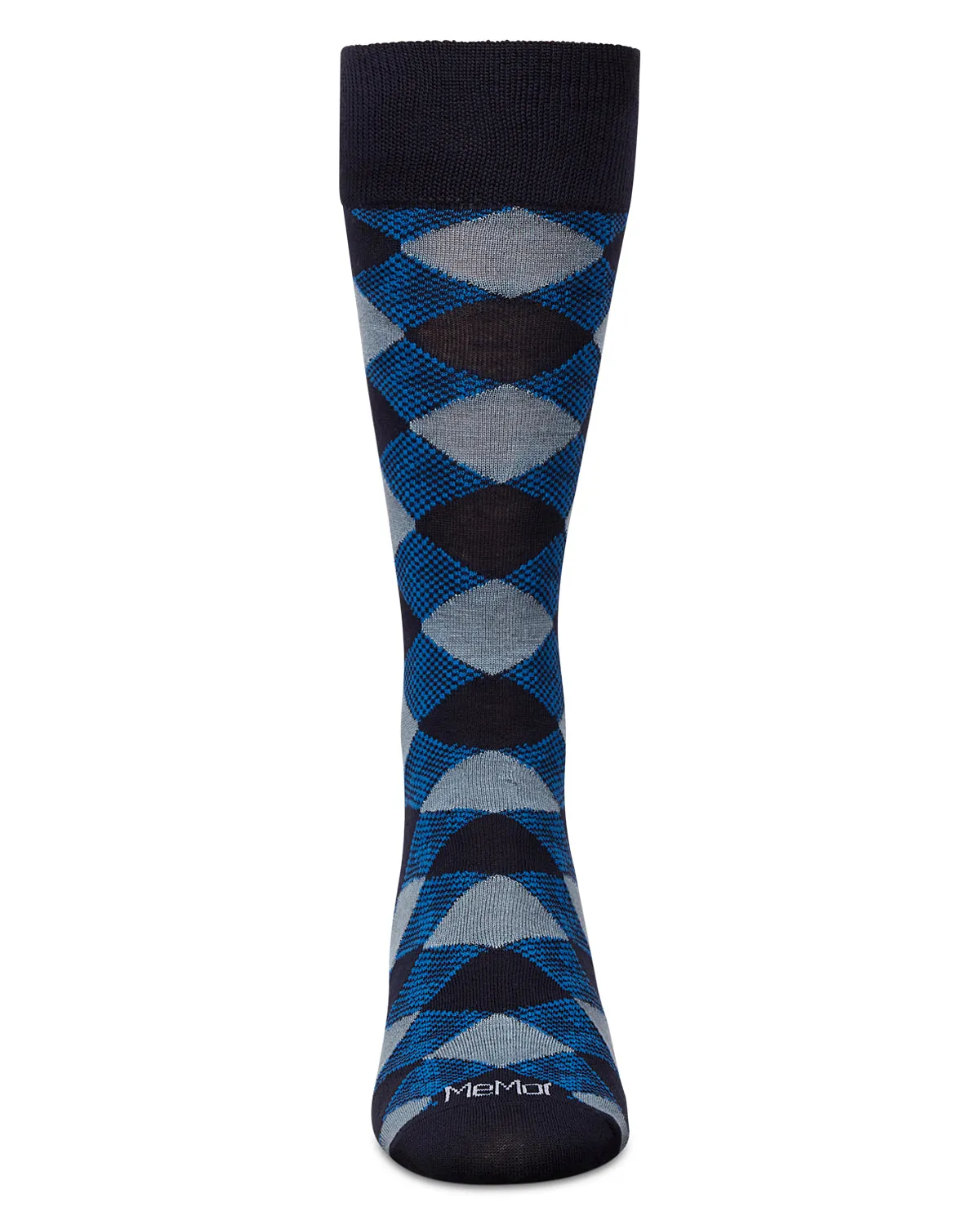Men's Argyle Bamboo Dress Crew Socks sold by MeMoi product image thumbnail 3