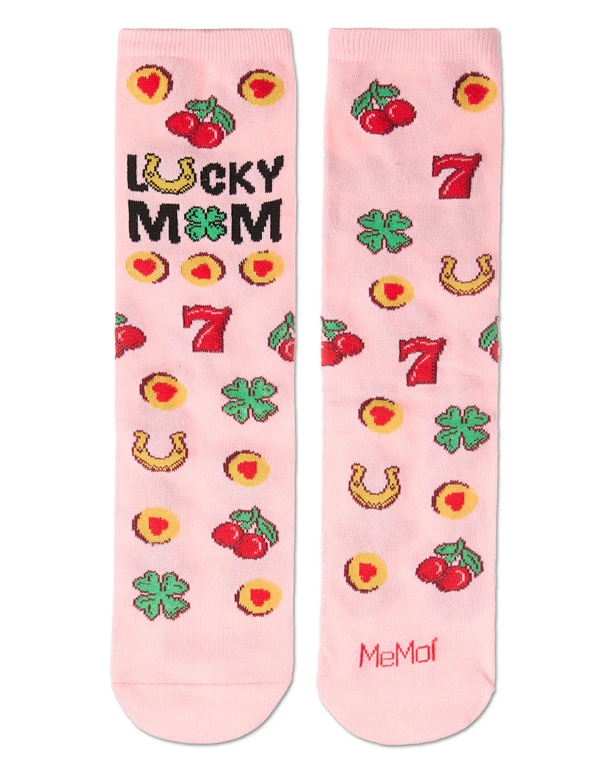 Lucky Mom Greeting Card Crew Socks sold by MeMoi product image thumbnail 5