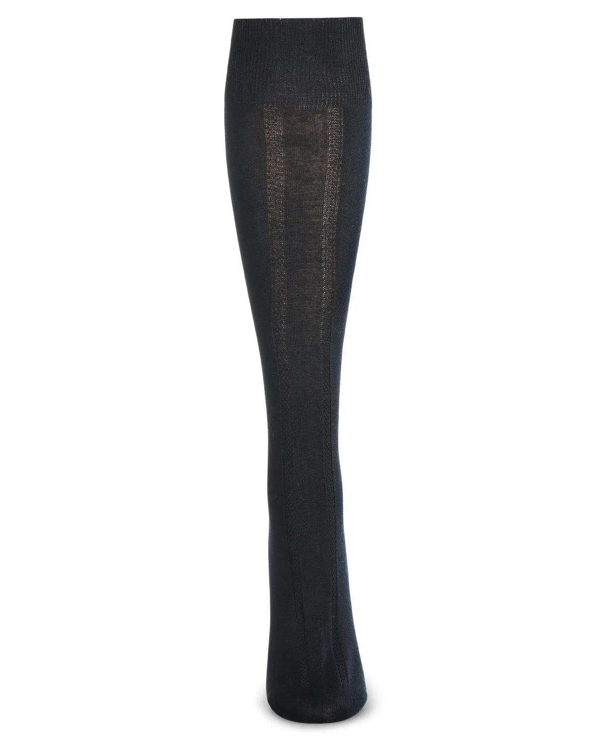 Men's Flat Knit Cotton Blend Socks with Side Lines sold by MeMoi product image thumbnail 3