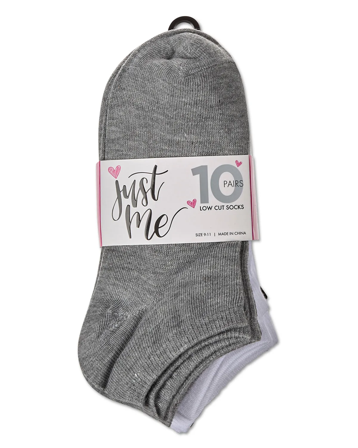Women's 10 Pair Pack Basic Solid Low Cut Socks sold by MeMoi product image thumbnail 5