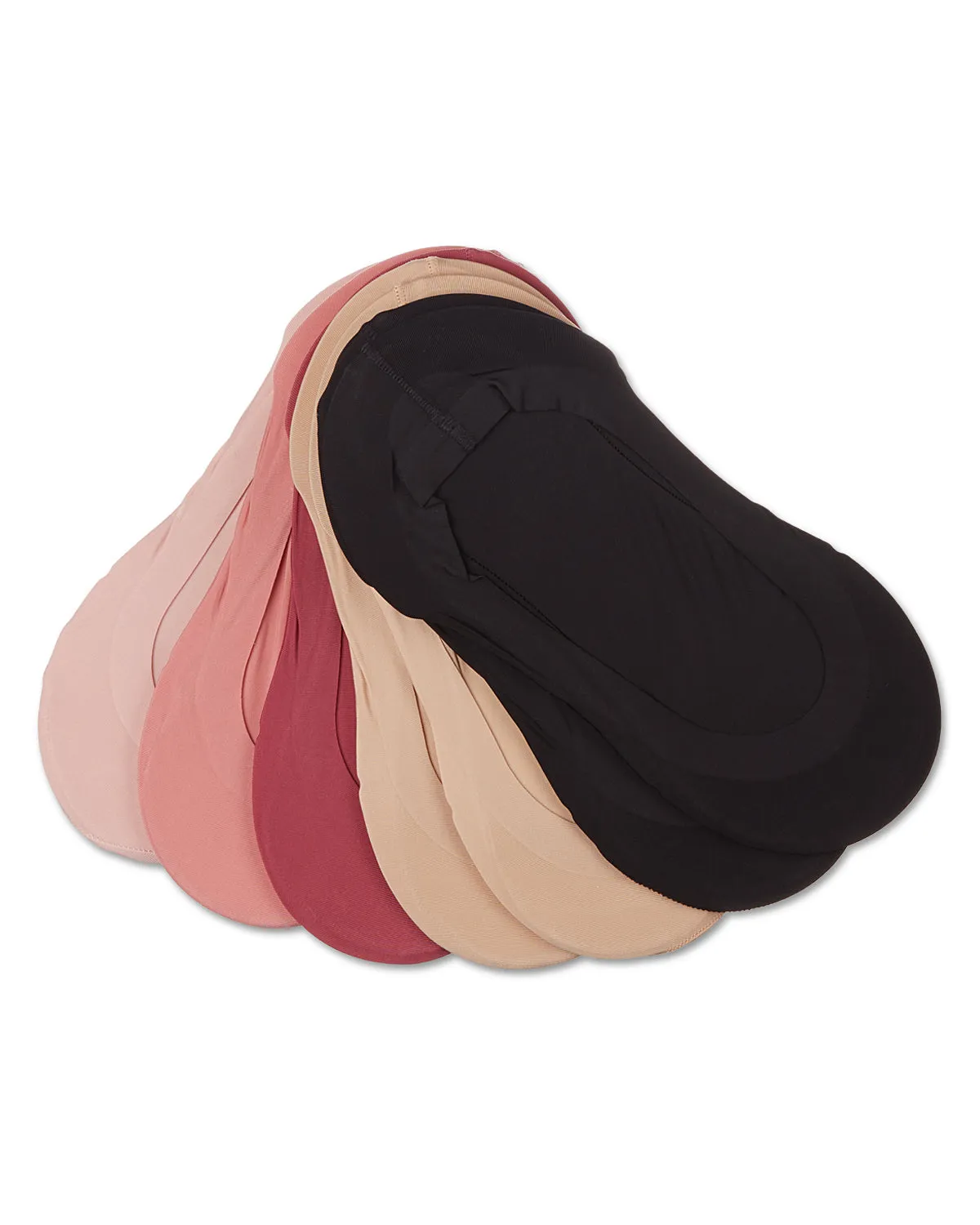 Women's 7 Pair Pack Fine Edge Liner Socks sold by MeMoi product image thumbnail 3