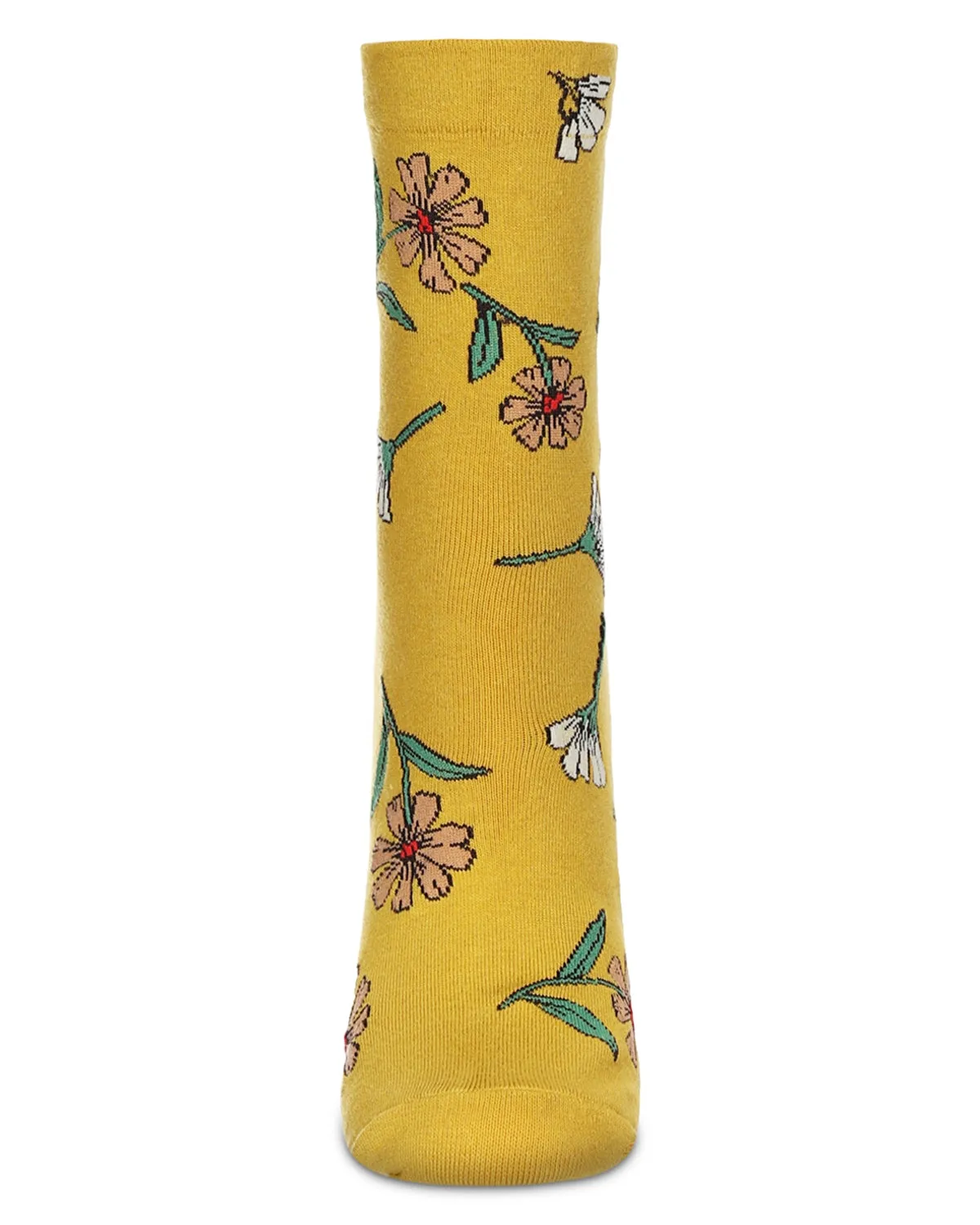 Women's Whimsy Floral Crew Socks sold by MeMoi product image thumbnail 2