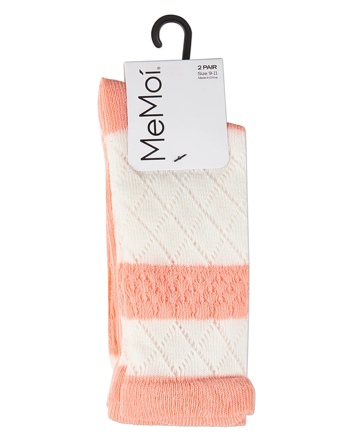Women's 2 Pair Pack Dew Drops Crew Socks sold by MeMoi product image thumbnail 4