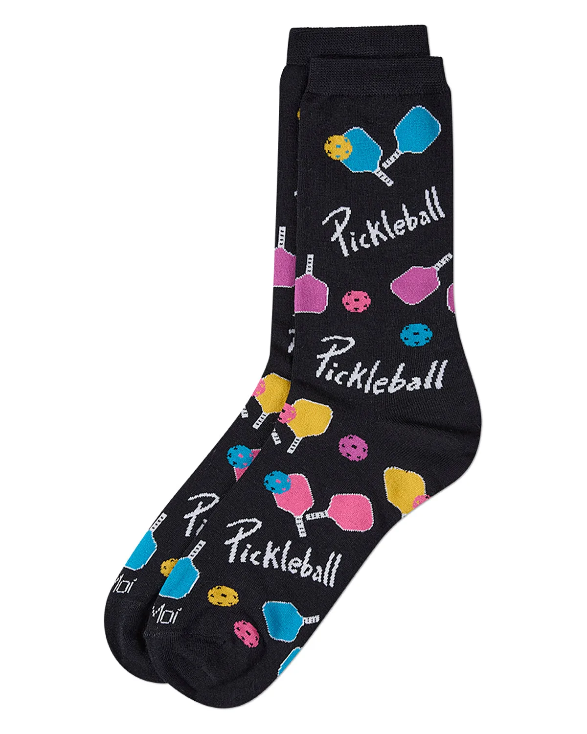 Women's Pickleball Paddle Rayon From Bamboo Crew Socks sold by MeMoi product image thumbnail 5