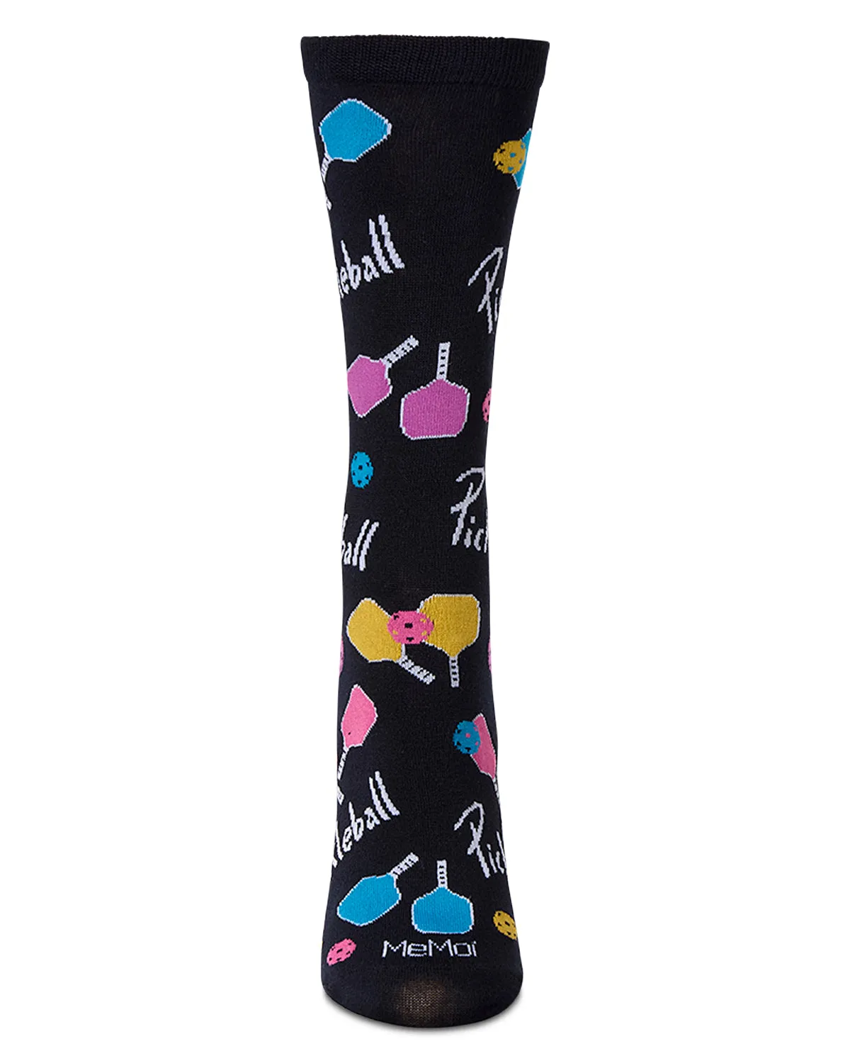 Women's Pickleball Paddle Rayon From Bamboo Crew Socks sold by MeMoi product image thumbnail 4