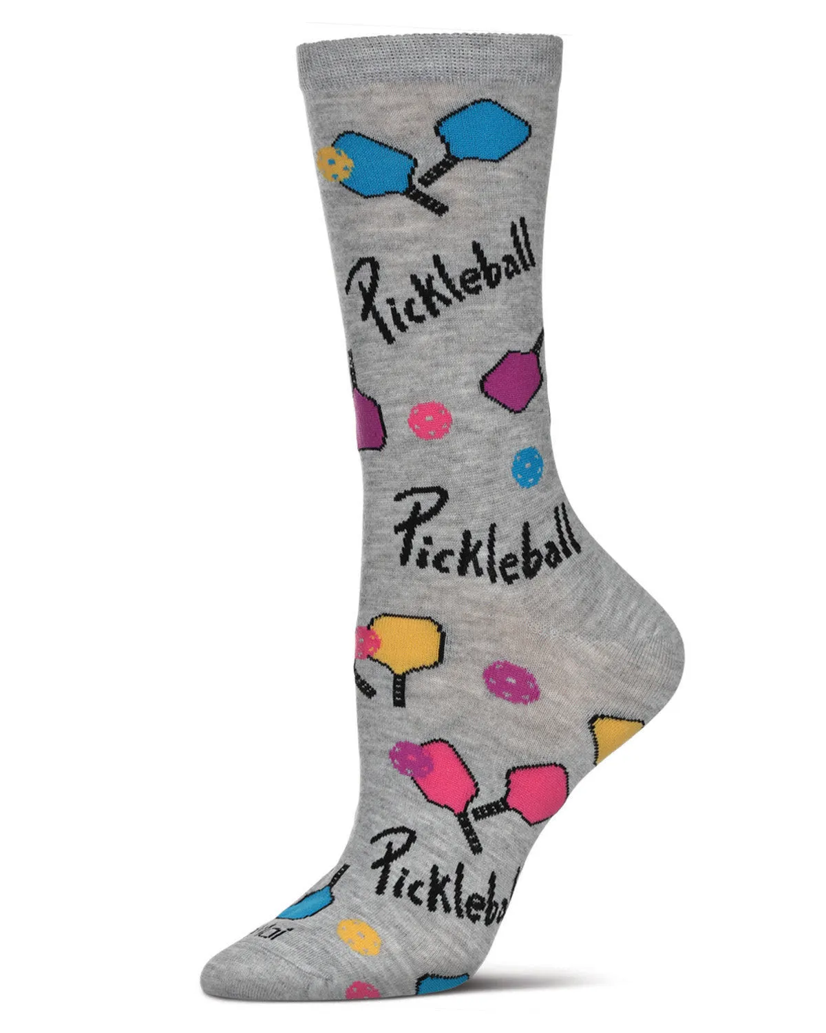 Women's Pickleball Paddle Rayon From Bamboo Crew Socks sold by MeMoi