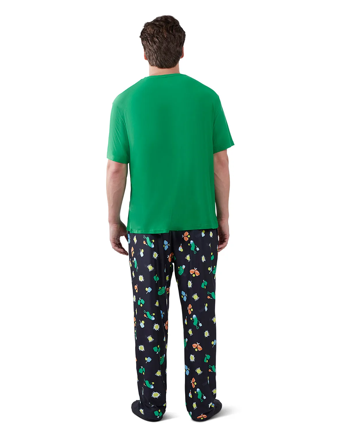 Men's Pickleball Two Piece PJ Set In A Bag sold by MeMoi product image thumbnail 5
