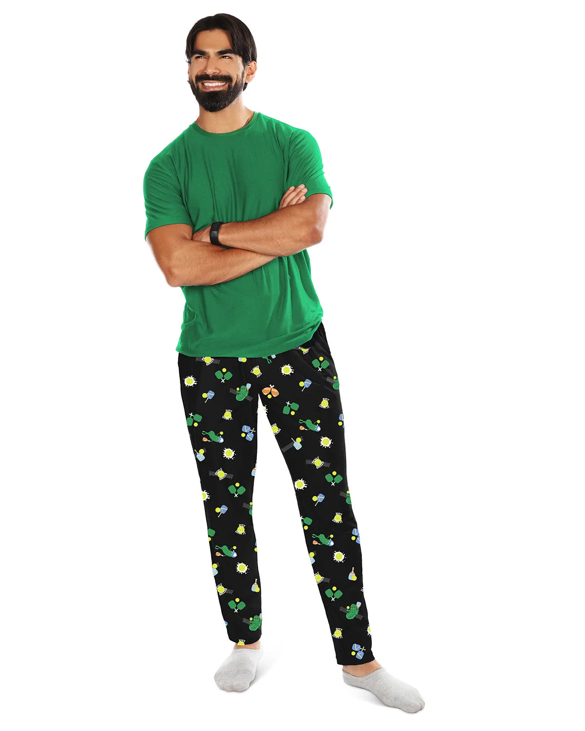 Men's Pickleball Two Piece PJ Set In A Bag sold by MeMoi