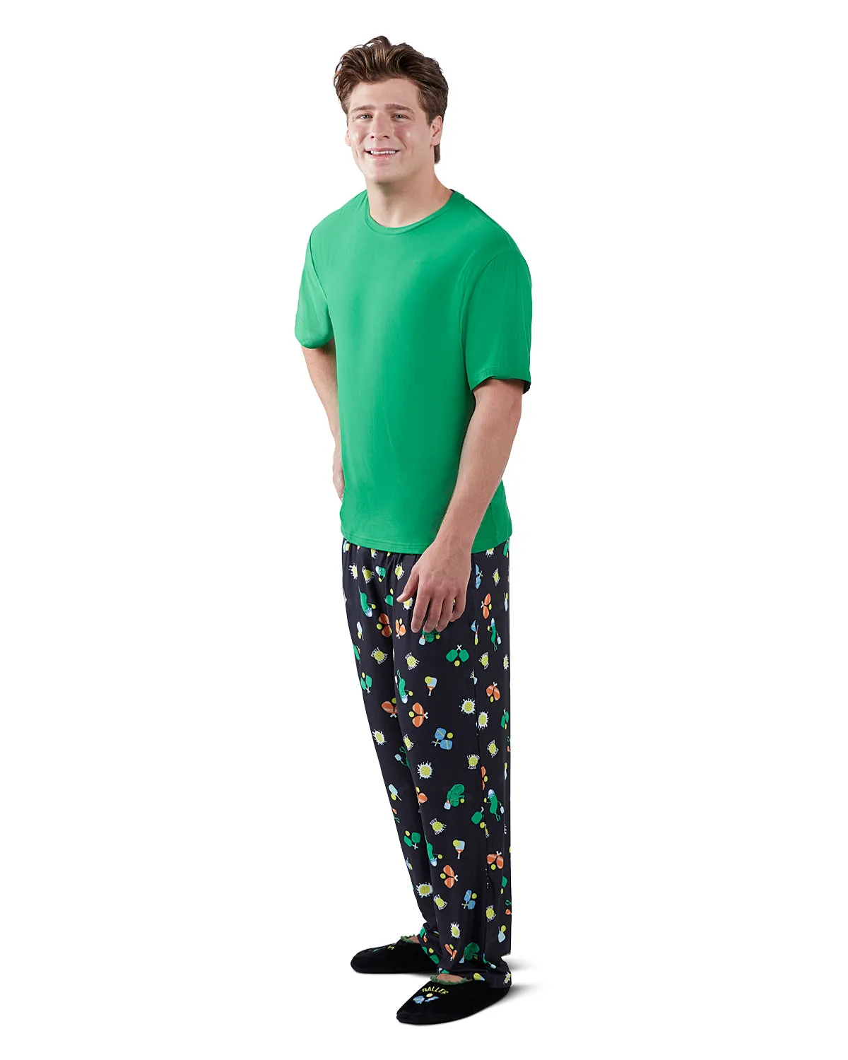 Men's Pickleball Two Piece PJ Set In A Bag sold by MeMoi product image thumbnail 4
