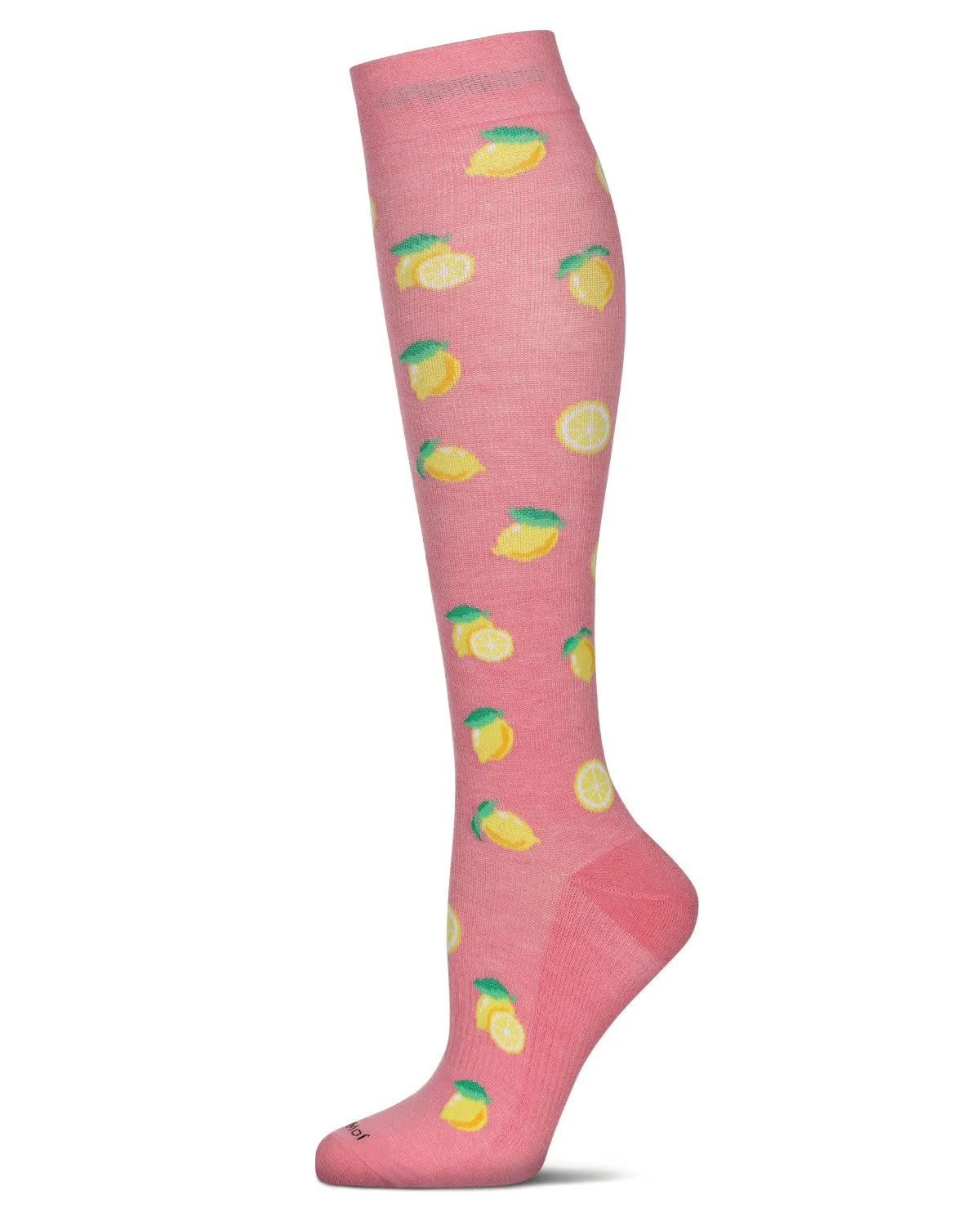 Women's Lemons Bamboo Blend 8-15MMHG Graduated Compression Socks sold by MeMoi