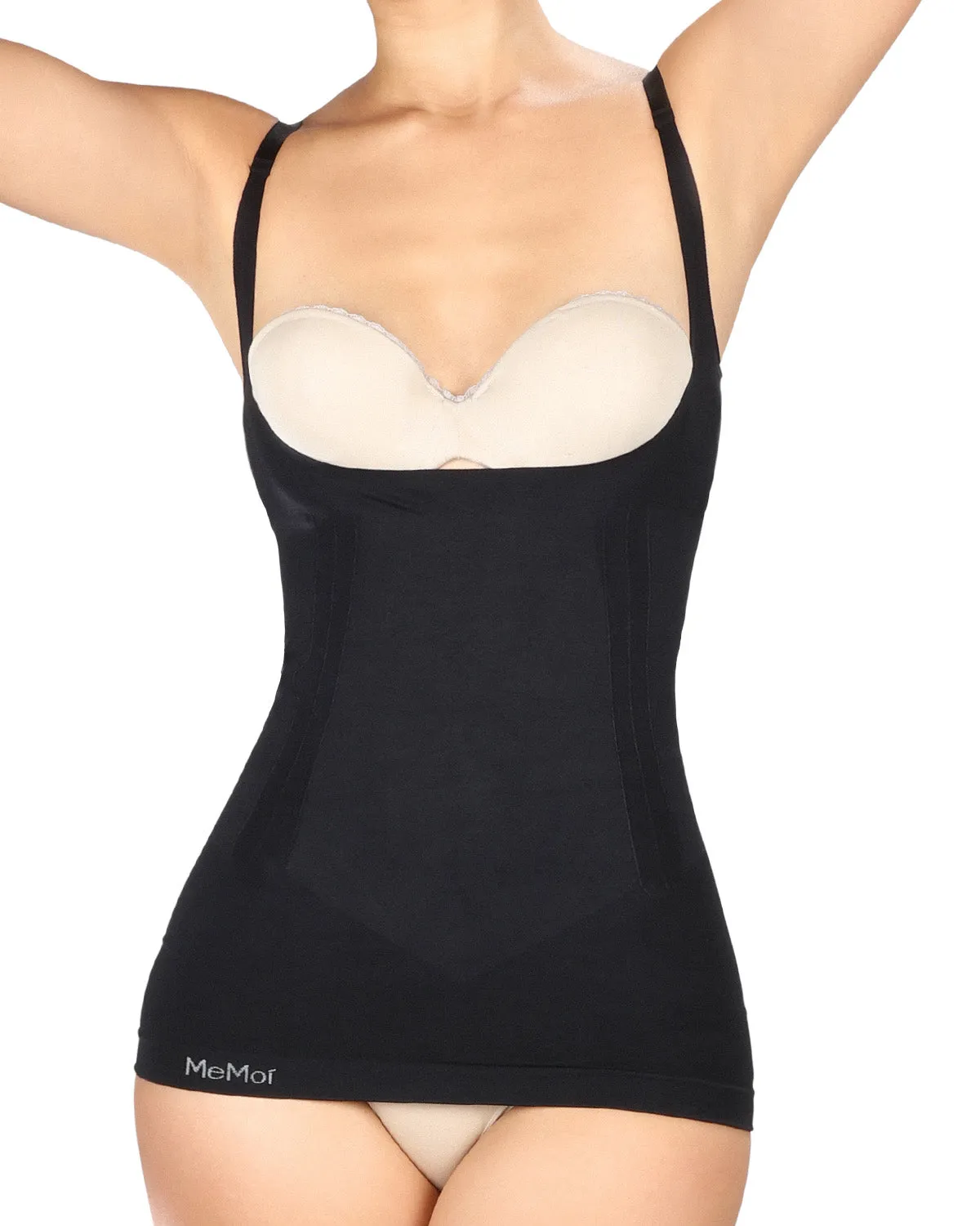 Women's BodySmootHers Open-Bust Sculpting Cami sold by MeMoi product image thumbnail 2