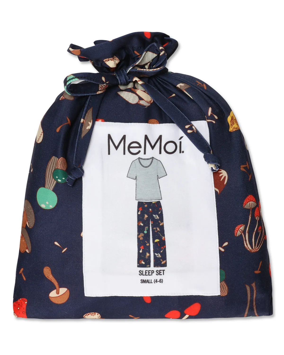Men's Mushrooms Two Piece PJ Set in a Bag sold by MeMoi product image thumbnail 3