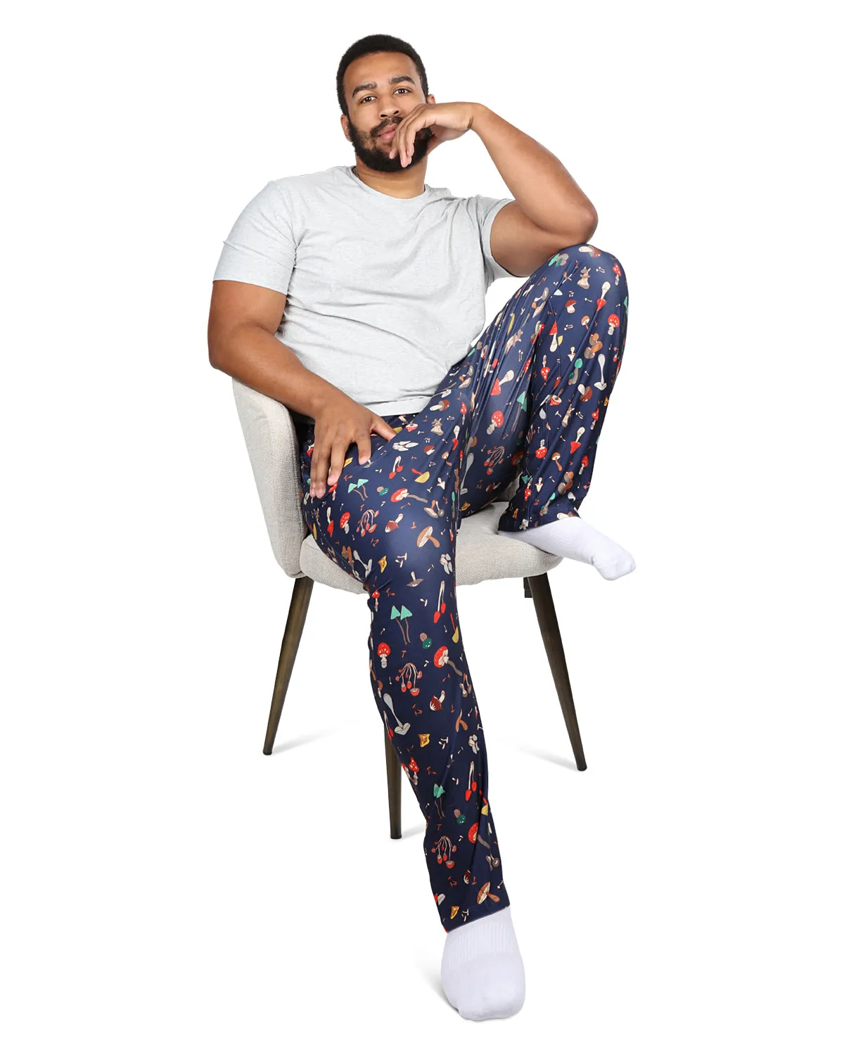 Men's Mushrooms Two Piece PJ Set in a Bag sold by MeMoi product image thumbnail 2