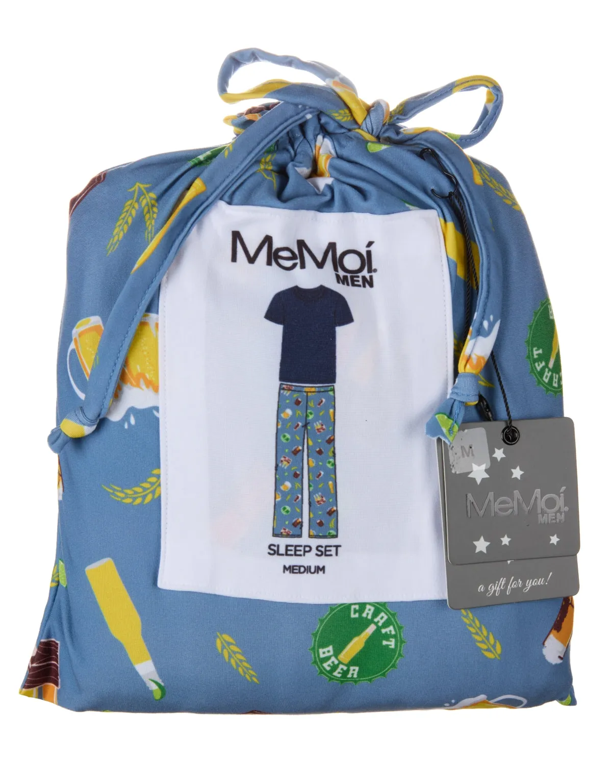 Men's Craft Beer Two Piece PJ Set in a Bag sold by MeMoi product image thumbnail 3