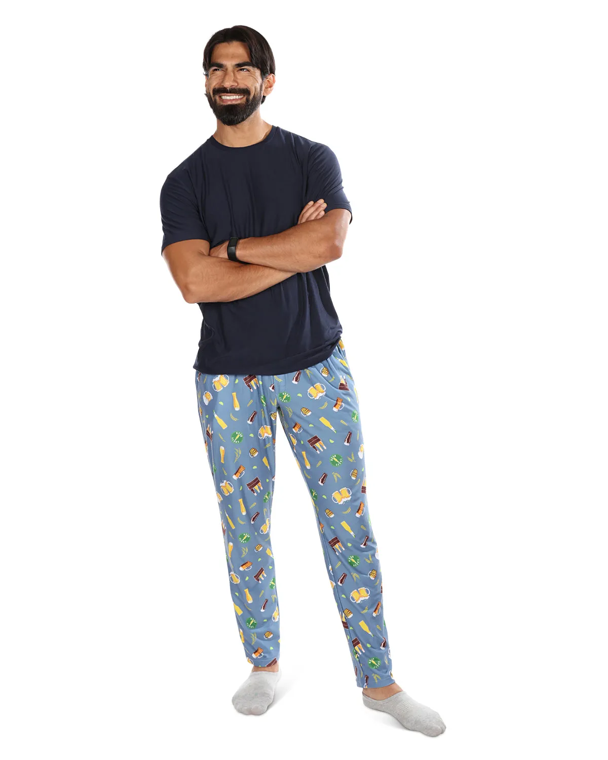 Men's Craft Beer Two Piece PJ Set in a Bag sold by MeMoi