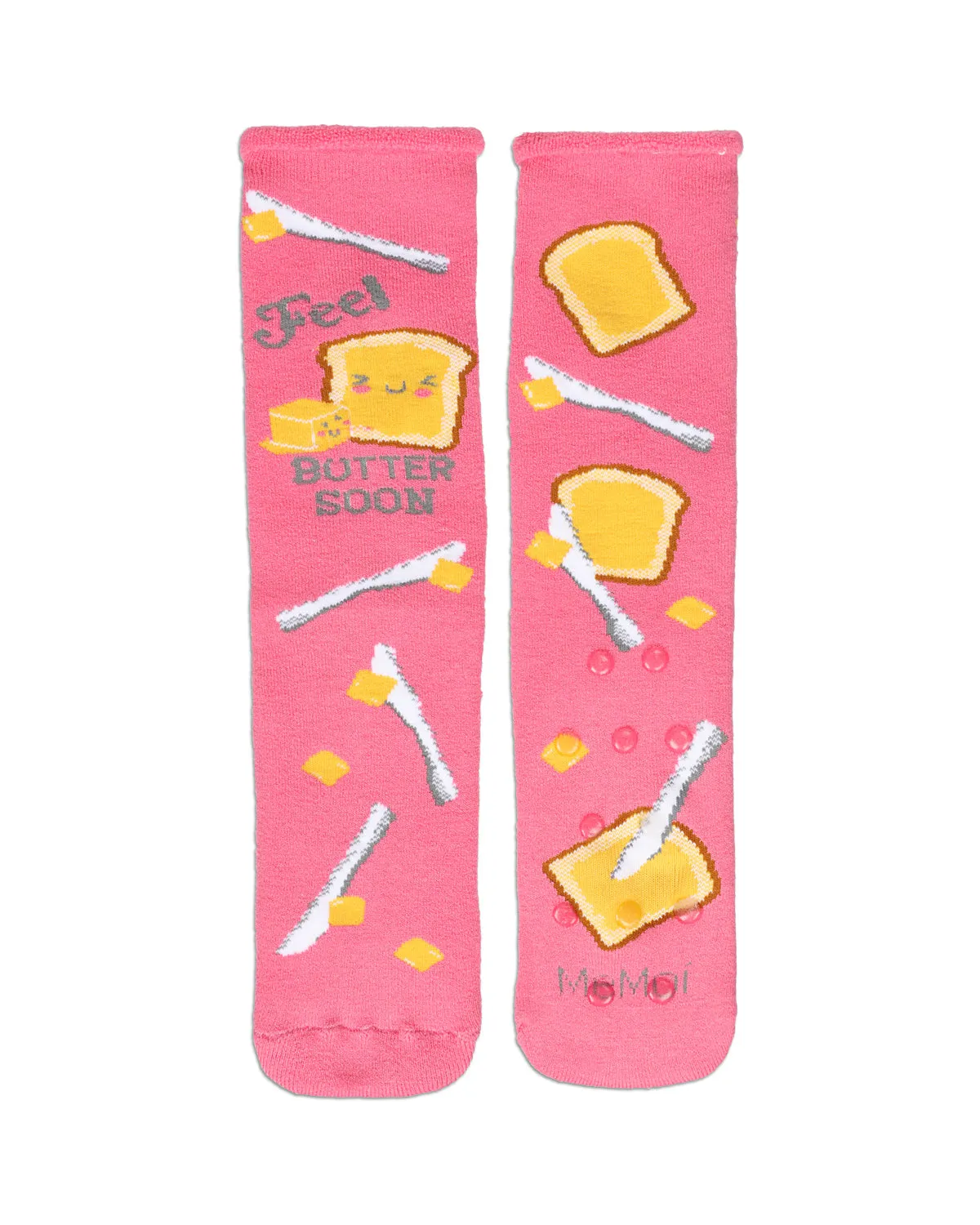 Feel Butter Soon Greeting Card Crew Socks sold by MeMoi product image thumbnail 3