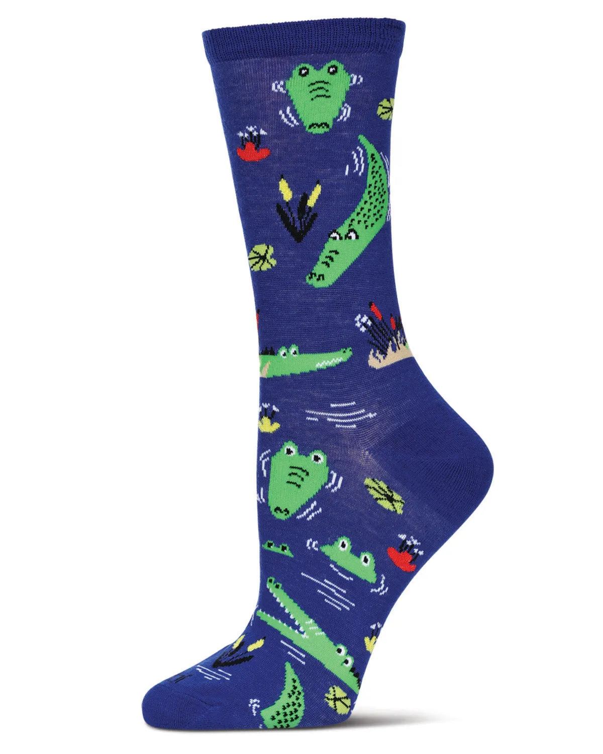 Women's Gators Bamboo Crew Socks sold by MeMoi