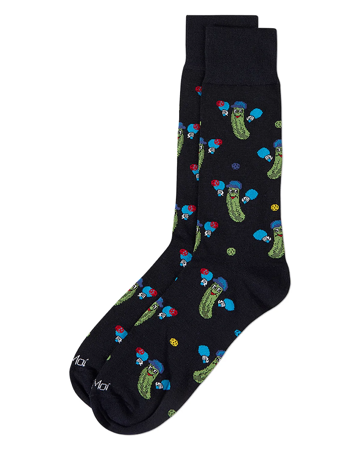 Men's PickleBall Bamboo Crew Socks sold by MeMoi product image thumbnail 4