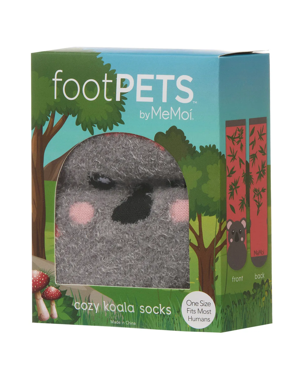 Women's Foot Pet Koala Crew Socks sold by MeMoi product image thumbnail 4