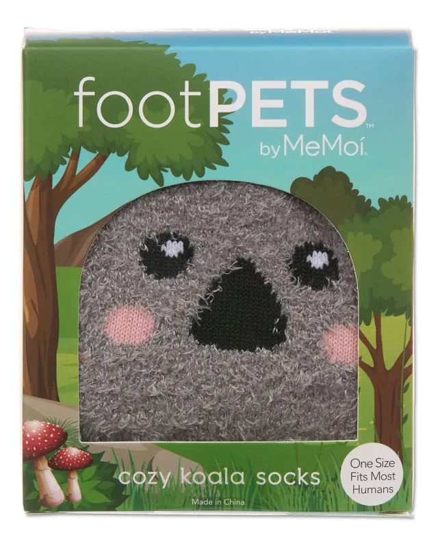 Women's Foot Pet Koala Crew Socks sold by MeMoi