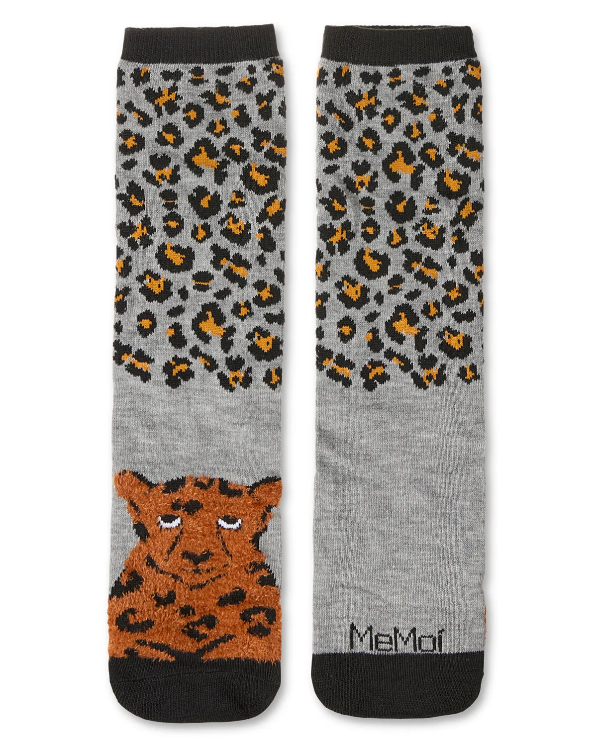 Women's Foot Pet Cheetah Crew Socks sold by MeMoi product image thumbnail 2