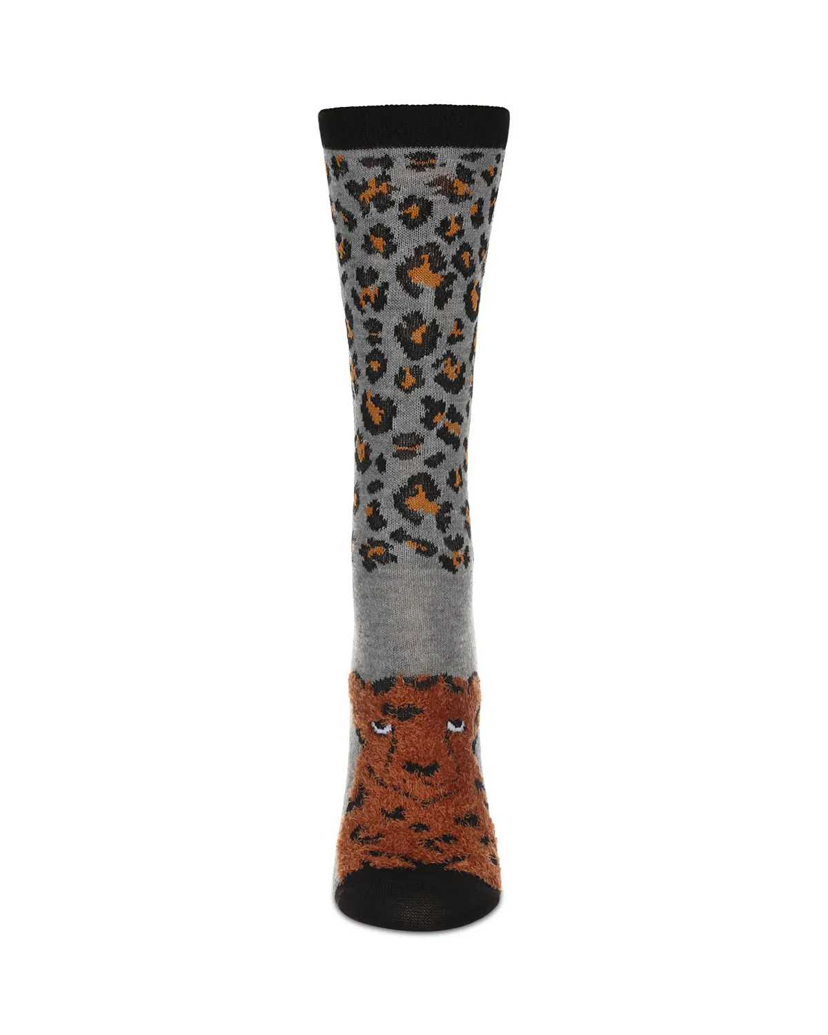 Women's Foot Pet Cheetah Crew Socks sold by MeMoi product image thumbnail 3