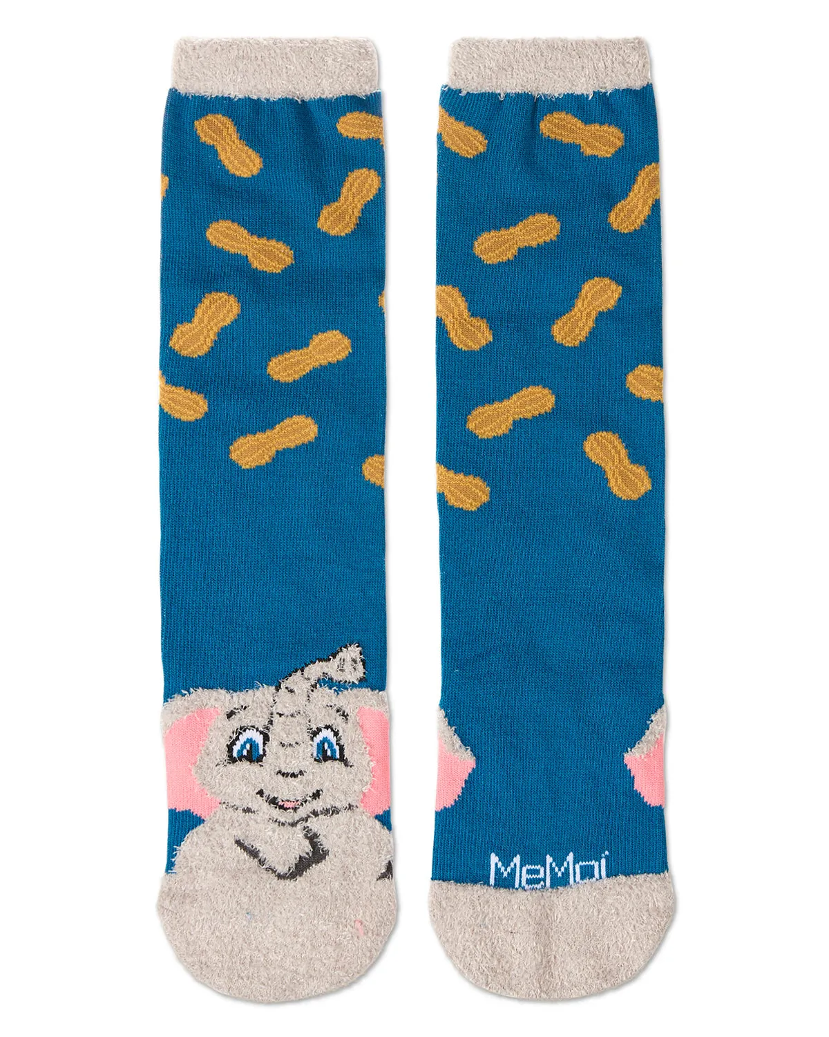 Women's Foot Pet Elephant Crew Socks sold by MeMoi product image thumbnail 2