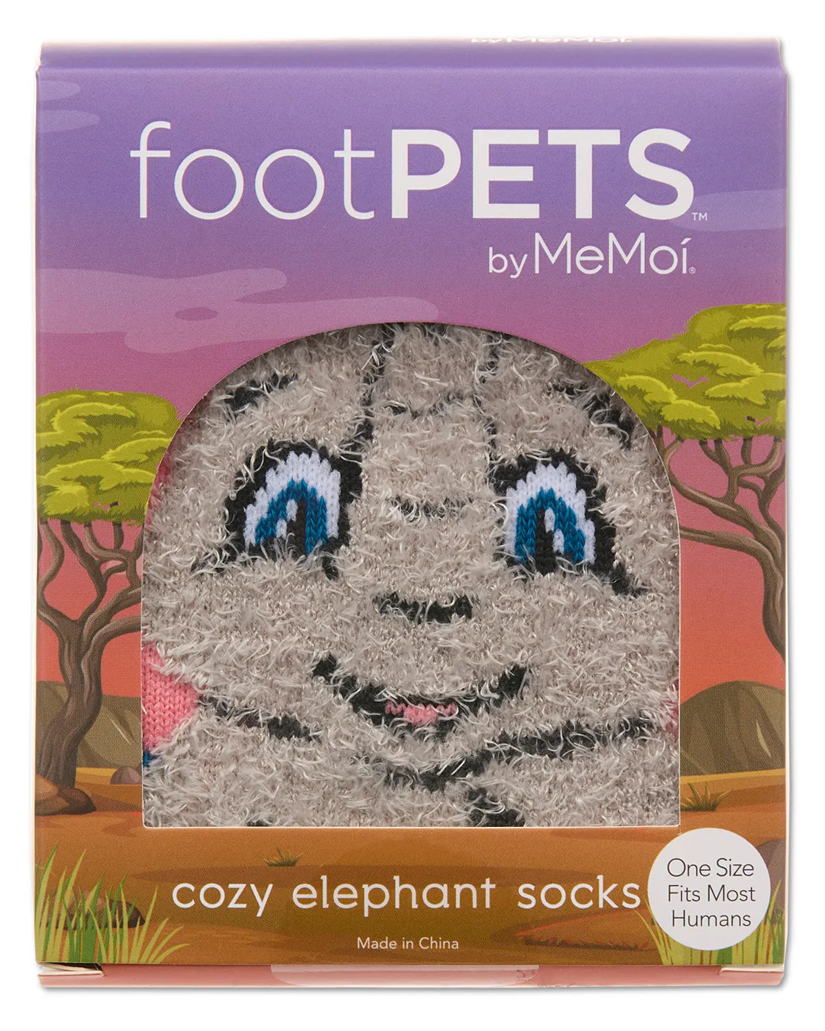 Women's Foot Pet Elephant Crew Socks sold by MeMoi