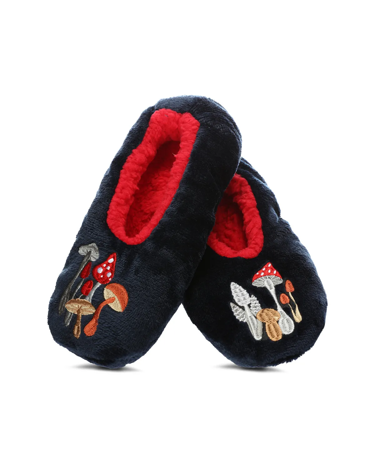 Women's Shrooms Sherpa Lined Slippers sold by MeMoi