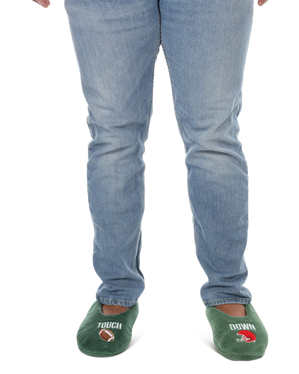 Men's Football Sherpa Lined Slippers sold by MeMoi product image thumbnail 4