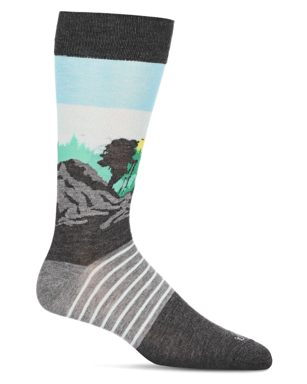 Men's Take A Hike Bamboo Crew Socks sold by MeMoi product image thumbnail 2