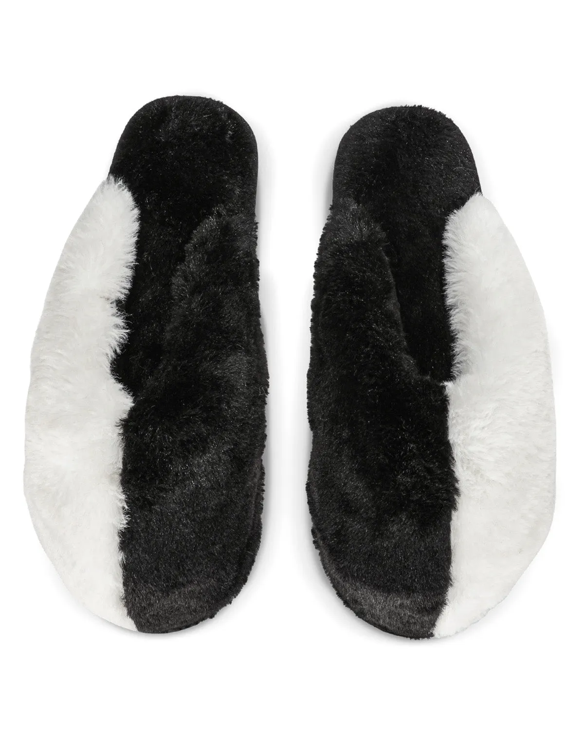 Women's Colorblock Plush Slippers sold by MeMoi product image thumbnail 2