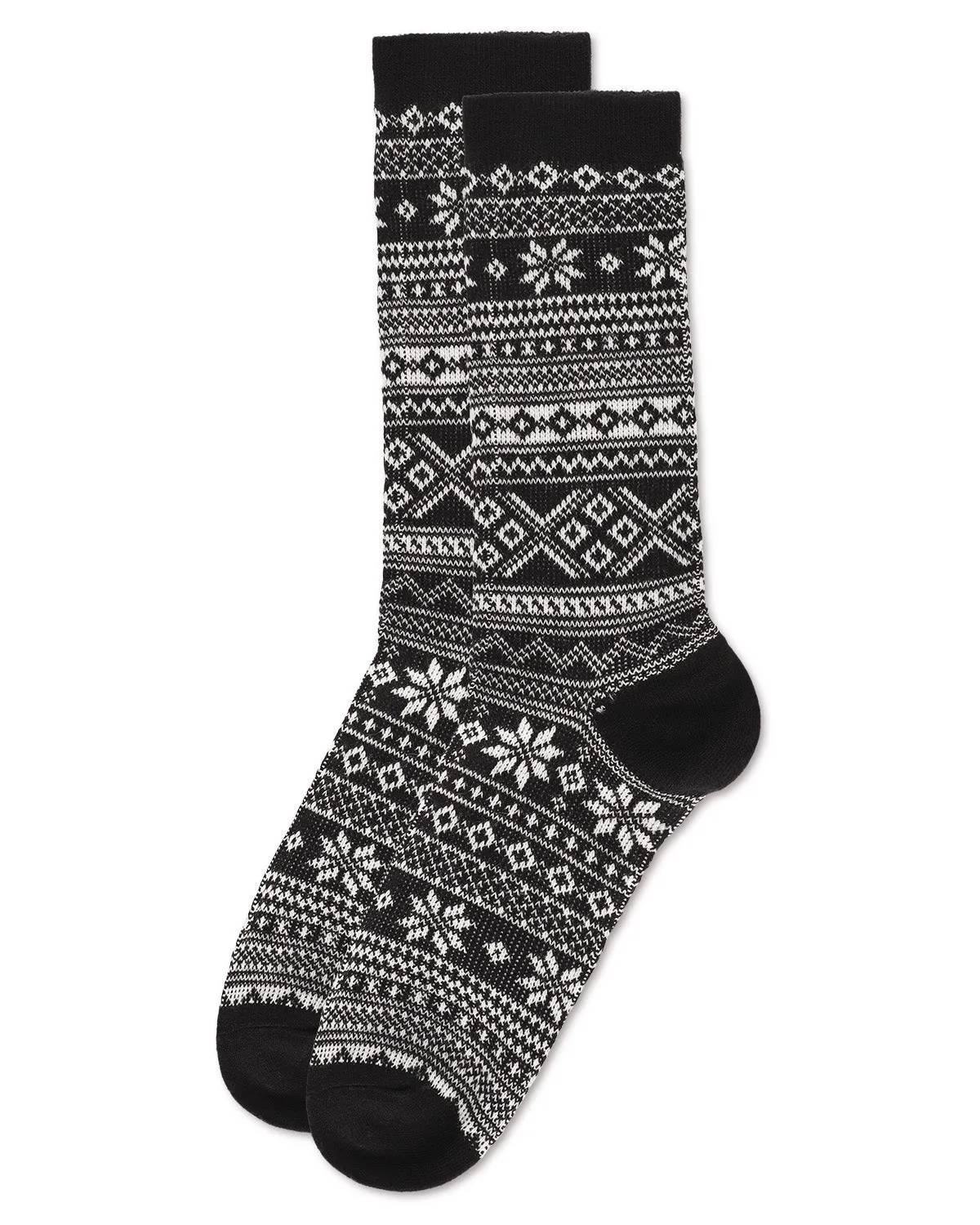 Women's Fairisle Mixed Stripe Crew Socks sold by MeMoi product image thumbnail 3