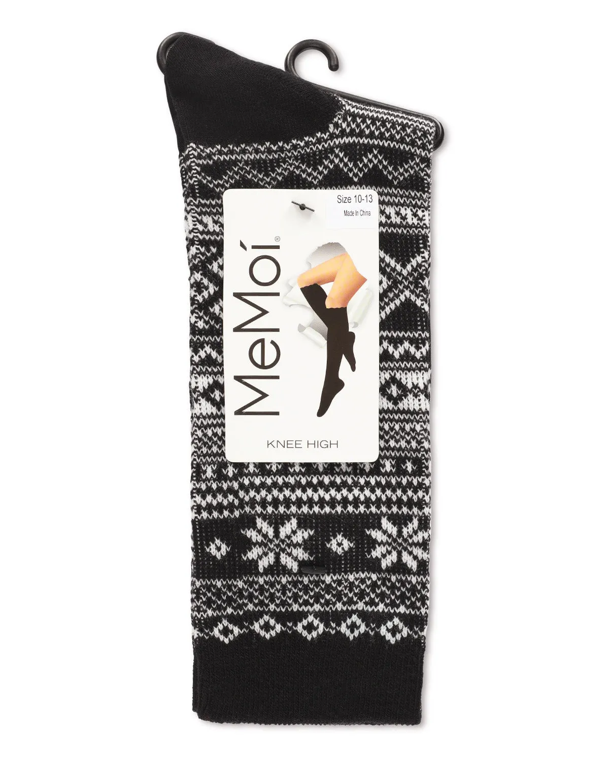 Women's Fairisle Mixed Stripe Crew Socks sold by MeMoi product image thumbnail 2