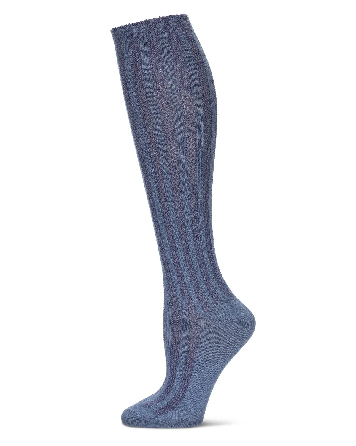 Women's Track Flow Striped Knee-High Socks sold by MeMoi