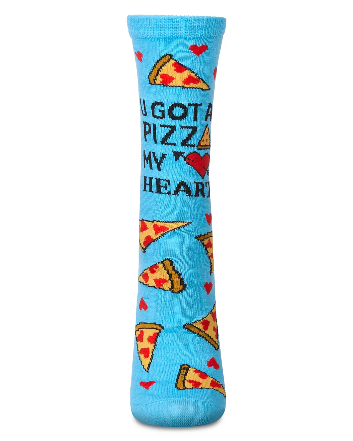 U Gotta Pizza My Heart Greeting Card Socks sold by MeMoi product image thumbnail 4
